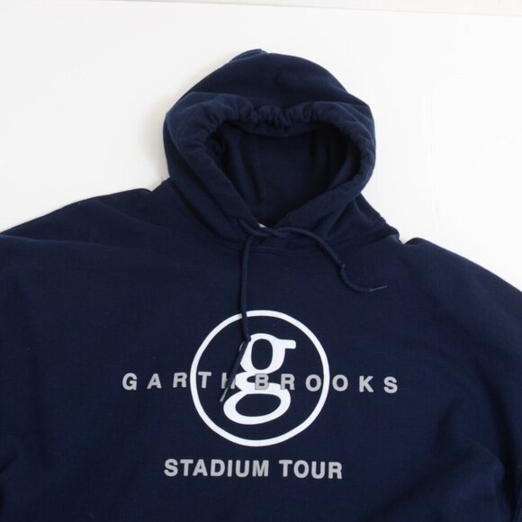 Garth Brooks Stadium Tour Gildan Heavy Blend Cotton Hoodie Sweatshirt Men's 2XL - Picture 5 of 12